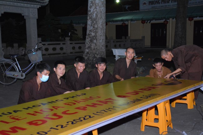 Affairs preparing for the Seven-Day Retreat and Amitabha Buddha’s Birthday anniversary (part 1)