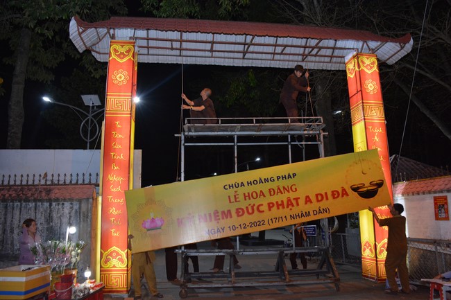 Affairs preparing for the Seven-Day Retreat and Amitabha Buddha’s Birthday anniversary (part 1)