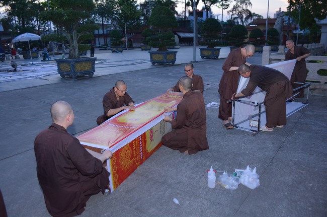 Affairs preparing for the Seven-Day Retreat and Amitabha Buddha’s Birthday anniversary (part 1)
