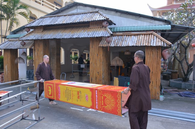 Affairs preparing for the Seven-Day Retreat and Amitabha Buddha’s Birthday anniversary (part 1)