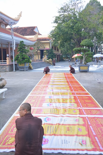 Affairs preparing for the Seven-Day Retreat and Amitabha Buddha’s Birthday anniversary (part 1)