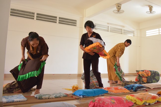 Affairs preparing for the Seven-Day Retreat and Amitabha Buddha’s Birthday anniversary (part 1)