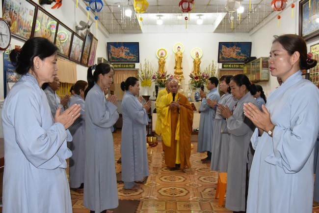 The 10th One-Day Retreat at Minh Chat Ashram in Can Tho