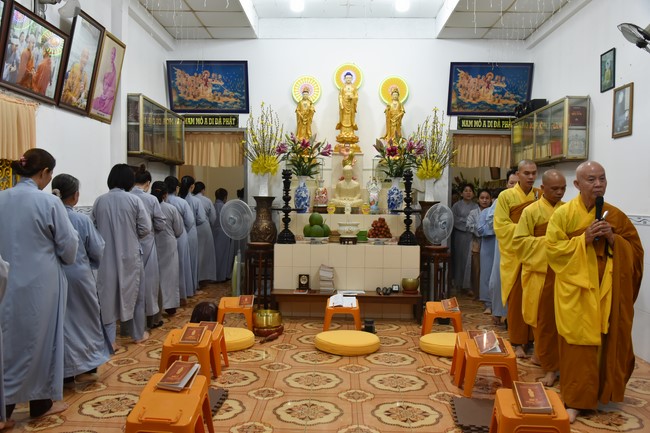 The 10th One-Day Retreat at Minh Chat Ashram in Can Tho