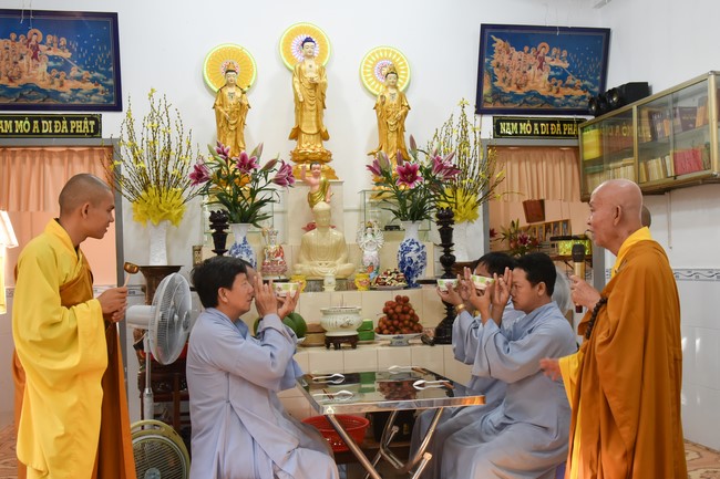 The 10th One-Day Retreat at Minh Chat Ashram in Can Tho