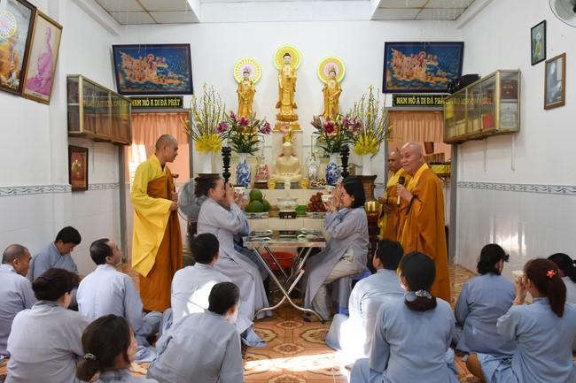 The 10th One-Day Retreat at Minh Chat Ashram in Can Tho