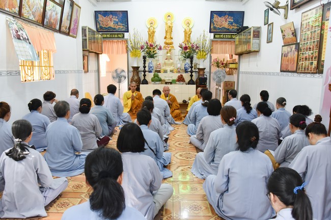 The 10th One-Day Retreat at Minh Chat Ashram in Can Tho