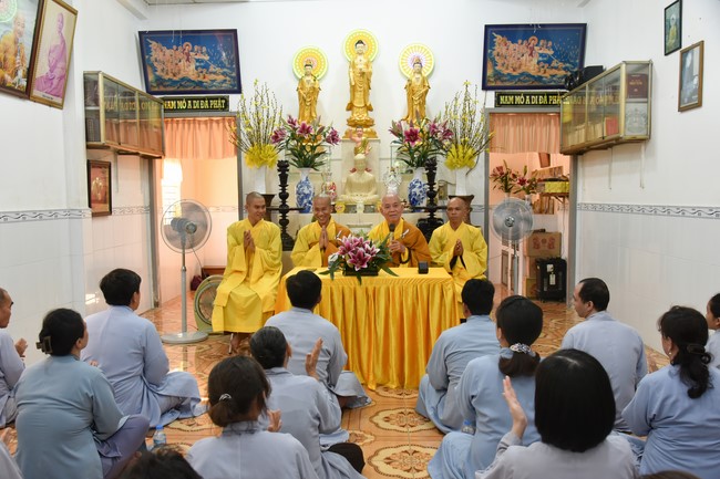 The 10th One-Day Retreat at Minh Chat Ashram in Can Tho