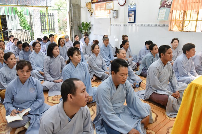 The 10th One-Day Retreat at Minh Chat Ashram in Can Tho