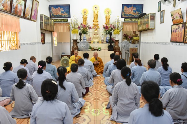 The 10th One-Day Retreat at Minh Chat Ashram in Can Tho