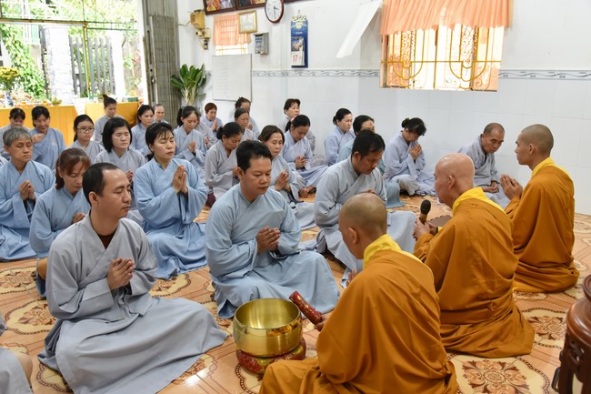 The 10th One-Day Retreat at Minh Chat Ashram in Can Tho