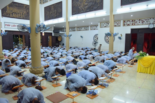 Repentance ceremony on Nov. 29th, Year of the Tiger