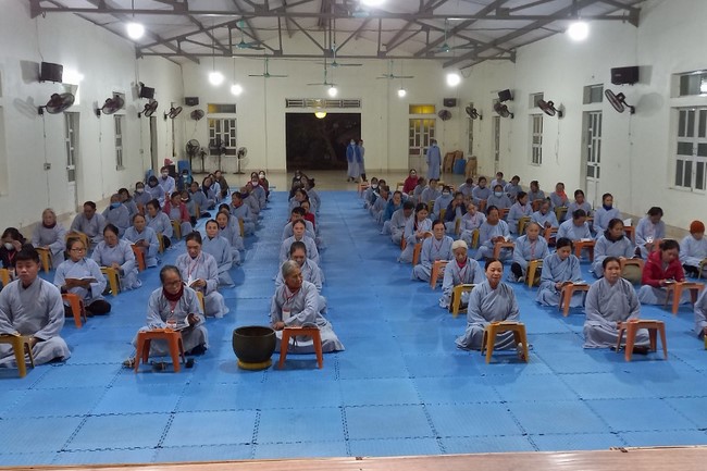 Repentant Ceremony at Dong Cao pagoda