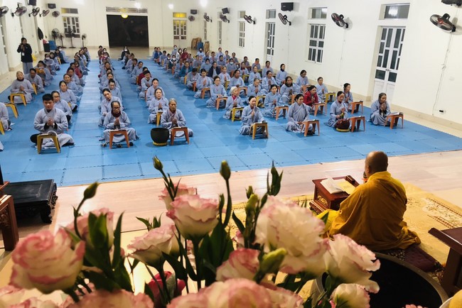 Repentant Ceremony at Dong Cao pagoda