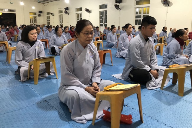 Repentant Ceremony at Dong Cao pagoda