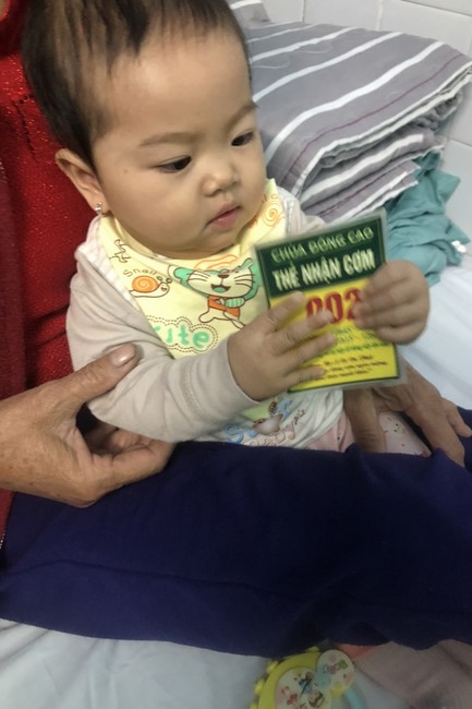 Charity activities towards Buddha's Enlightenment Day at Dong Cao Pagoda, Thanh Hoa