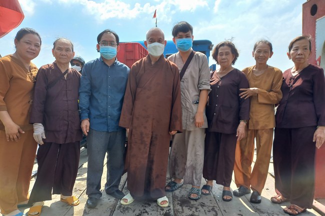 The Rite Praying for Peace at Dau Tieng Wildlife Conservation Station in Binh Duong