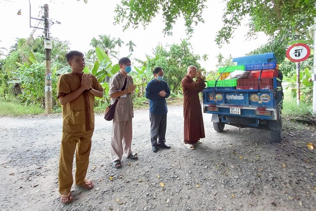The Rite Praying for Peace at Dau Tieng Wildlife Conservation Station in Binh Duong