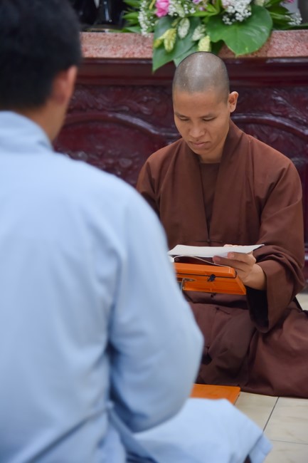 Lễ thế phát xuất gia 08/12 Nhâm Dần