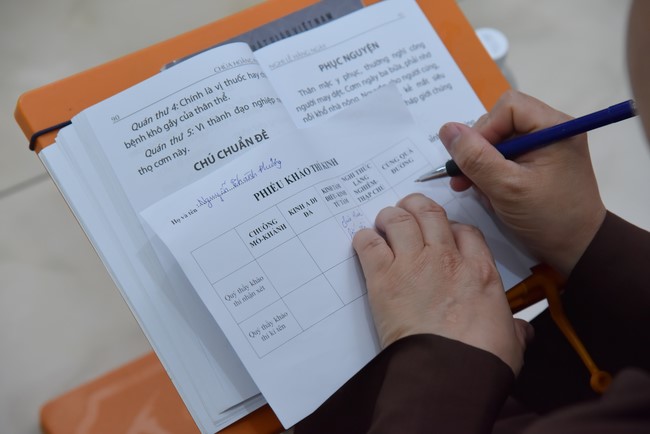 Lễ thế phát xuất gia 08/12 Nhâm Dần