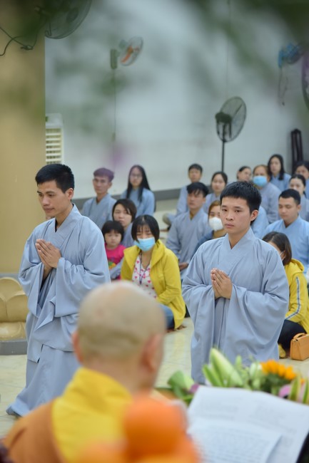 Lễ thế phát xuất gia 08/12 Nhâm Dần