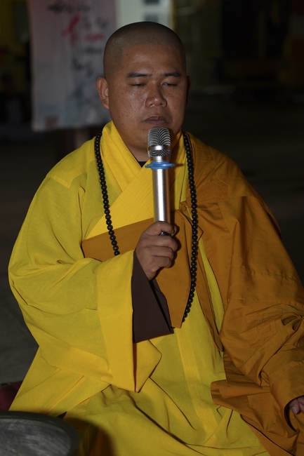 Commemorating enlightened achievement of Bodhisattva Siddhartha at Dong Cao pagoda