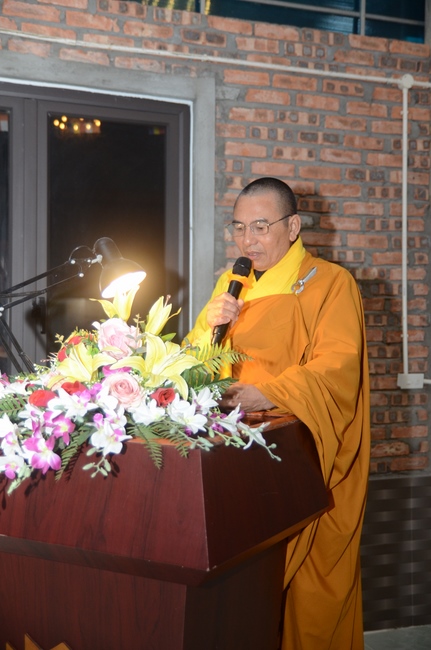 Commemorating enlightened achievement of Bodhisattva Siddhartha at Bon pagoda, Nghe An