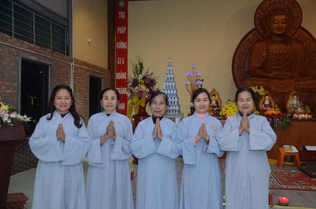 Commemorating enlightened achievement of Bodhisattva Siddhartha at Bon pagoda, Nghe An