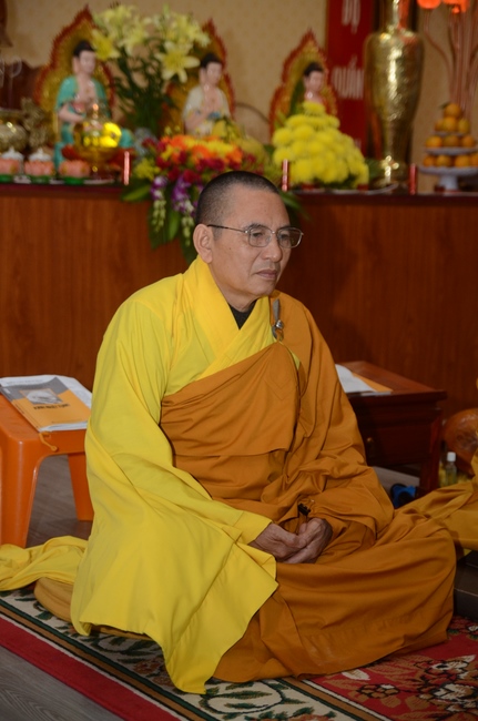 Commemorating enlightened achievement of Bodhisattva Siddhartha at Bon pagoda, Nghe An
