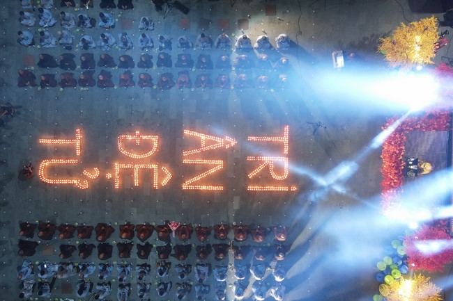 The 5th gratitude ceremony to disciples