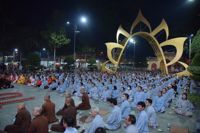 The 5th gratitude ceremony to disciples