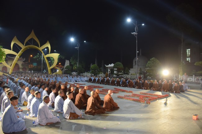 The 5th gratitude ceremony to disciples