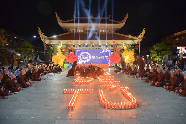 The 5th gratitude ceremony to disciples