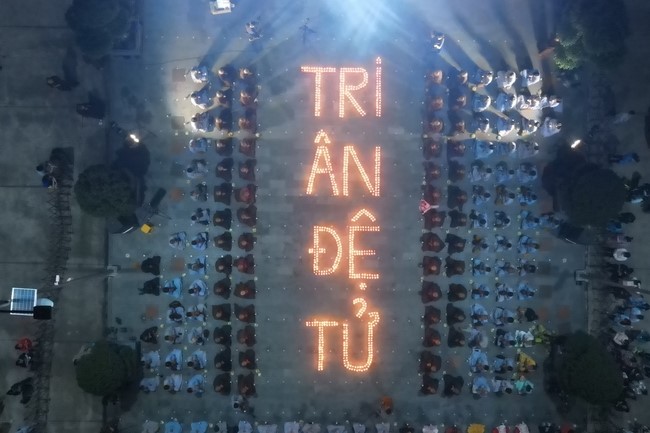 The 5th gratitude ceremony to disciples