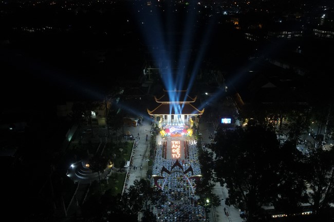 The 5th gratitude ceremony to disciples