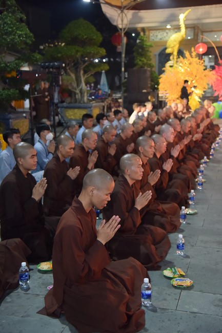 The 5th gratitude ceremony to disciples