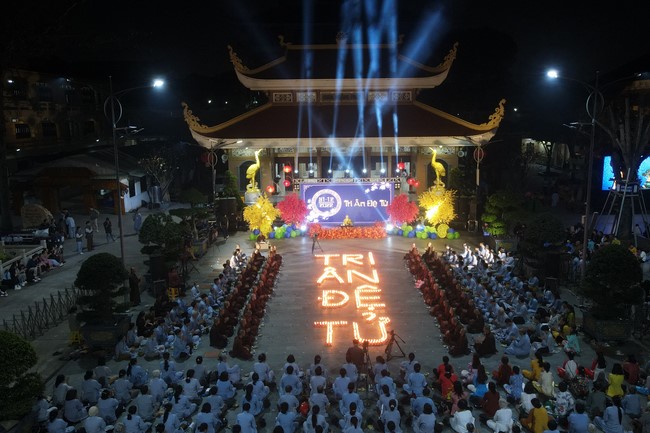 The 5th gratitude ceremony to disciples