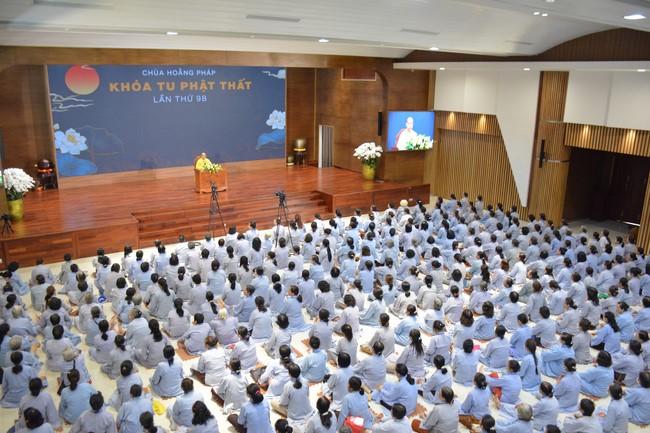 Opening the 98th Seven - Day Retreat