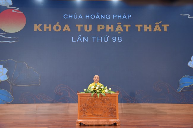 Opening the 98th Seven - Day Retreat