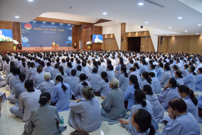 Opening the 98th Seven - Day Retreat