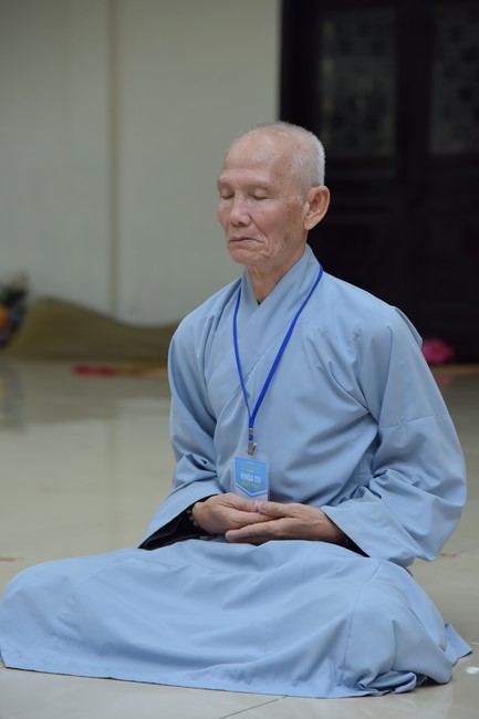 Dharma talk Looking back at the Vietnamese Buddha recitation Sect over the years  in The 98 th Seven-day Retreat