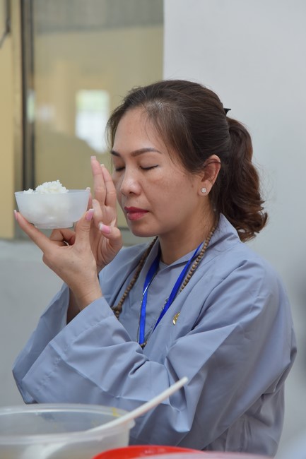Dharma Talk Reciting the Buddha's names without receding in The 98th Seven-Day Retreat