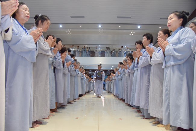 Dharma Talk Mind and Scene Being Compatible in The 98th Seven-Day Retreat