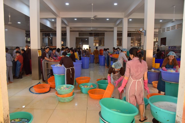 Dharma Talk Mind and Scene Being Compatible in The 98th Seven-Day Retreat