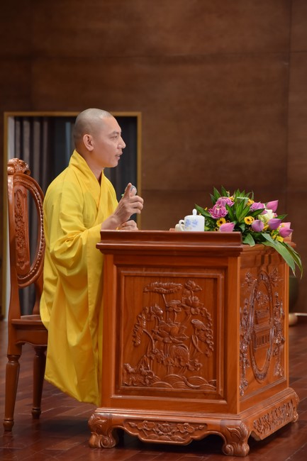 Dharma Talk Mind and Scene Being Compatible in The 98th Seven-Day Retreat