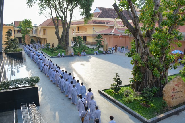 Dharma Talk Mind and Scene Being Compatible in The 98th Seven-Day Retreat