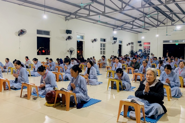 Chùa Đống Cao – Thanh Hóa: Khóa lễ sám hối