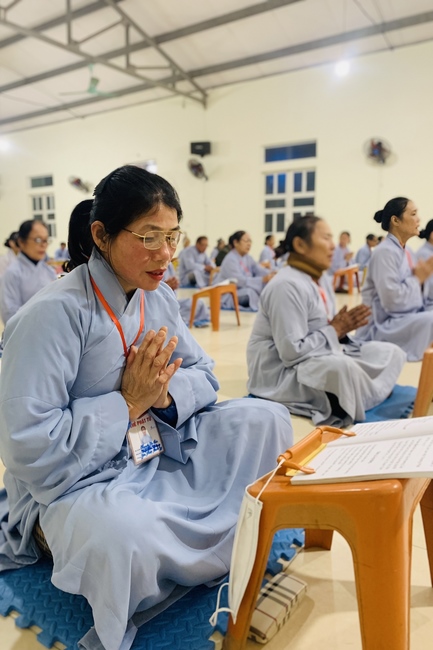 Chùa Đống Cao – Thanh Hóa: Khóa lễ sám hối