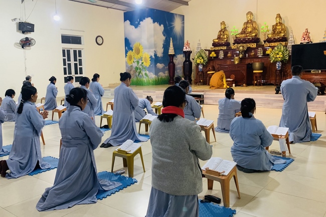 Chùa Đống Cao – Thanh Hóa: Khóa lễ sám hối