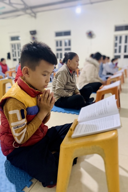 Chùa Đống Cao – Thanh Hóa: Khóa lễ sám hối